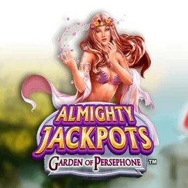 Almighty Jackpots: Garden of Persephone by Novomatic, showcased at elite-spins.nl – game logo