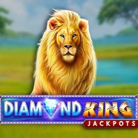 Official Jackpots logo: Diamond King Jackpots by SpinPlay Games at EliteSpin Casino