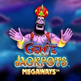 Genie Jackpots Megaways logo by Blueprint Gaming at EliteSpin Casino