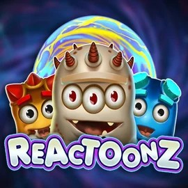 Reactoonz casino game by Play'n GO – featured logo at EliteSpin Casino