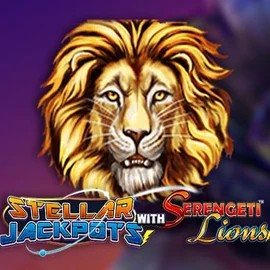 Stellar Jackpots with Serengeti Lions logo by Lightning Box Game EliteSpin Casino